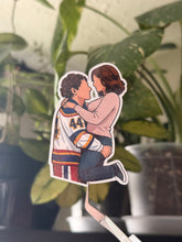 Load image into Gallery viewer, Garrett &amp; Hannah Inspired Hockey Romance Sticker
