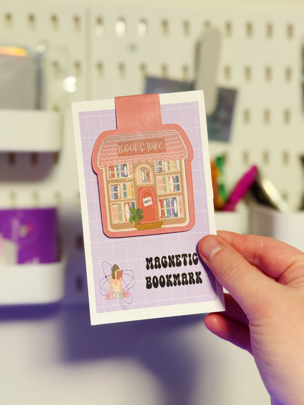 Book Store Magnetic Bookmark