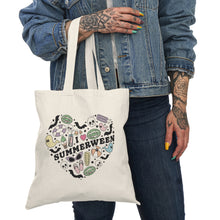 Load image into Gallery viewer, Summerween Heart Tote Bag — Cute Seasonal Beach &amp; Holiday Reusable Tote
