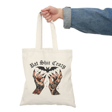 Load image into Gallery viewer, Bat Shit Crazy Tattoo Hands Tote Bag
