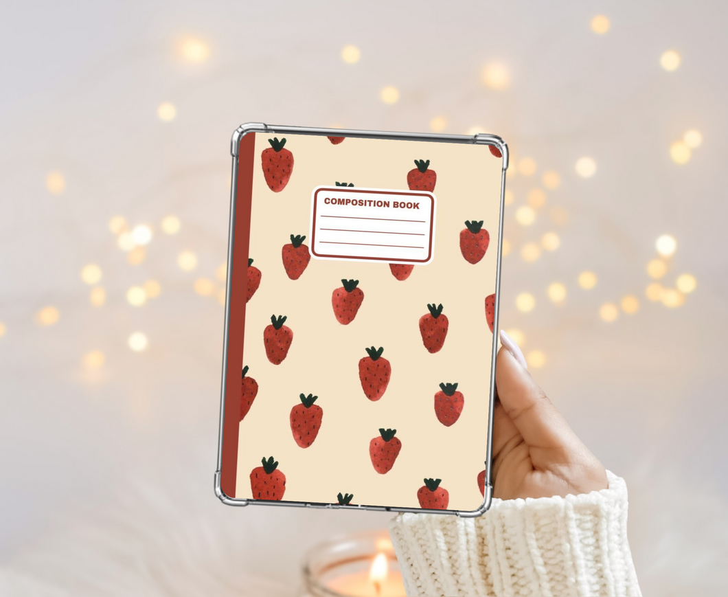 Strawberry Notebook Insert