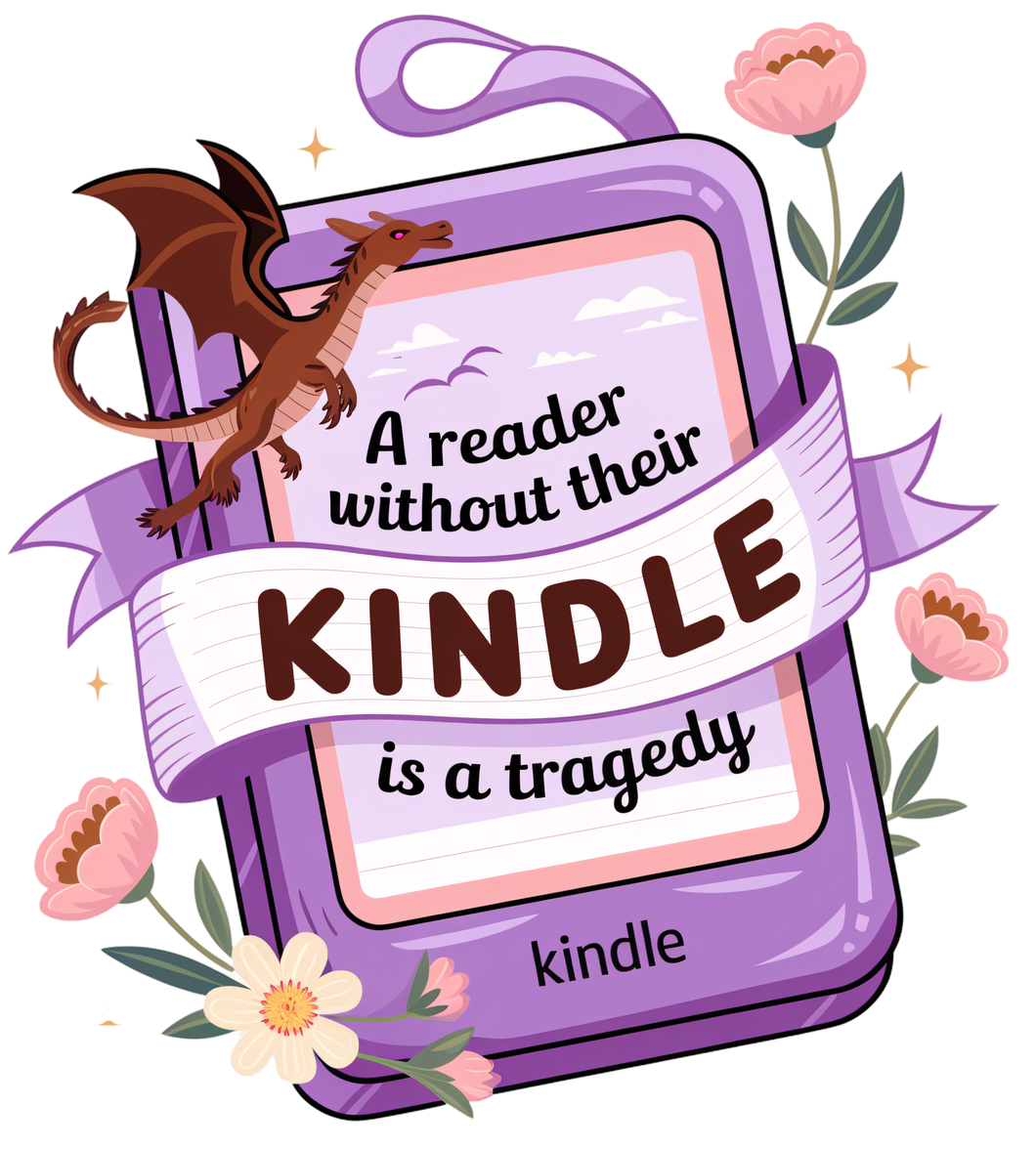 A Reader Without Their Kindle Is A Tragedy Sticker