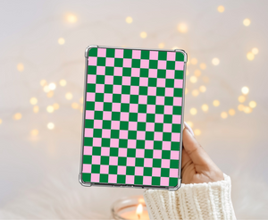 Green and Pink Checkered Insert