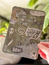 Load image into Gallery viewer, Spooky Babe Halloween Kindle Insert
