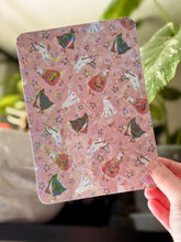 Load image into Gallery viewer, Pink Holographic Halloween Kindle Insert
