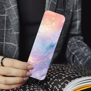 Pastel Marble Bookmark
