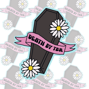 Death by tbr sticker