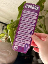 Load image into Gallery viewer, Genre Trope Checklist Bookmark
