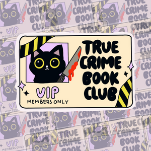 True Crime Book Club Sticker