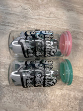 Load image into Gallery viewer, ghouls need coffee glass 16oz cup
