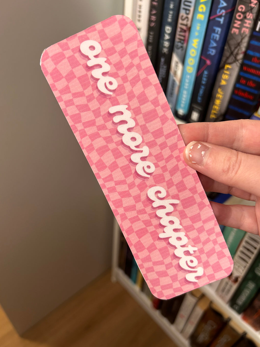 one more chapter bookmark