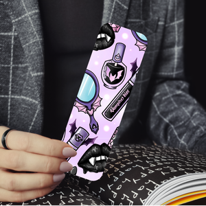 Purple Vampire Bookmark