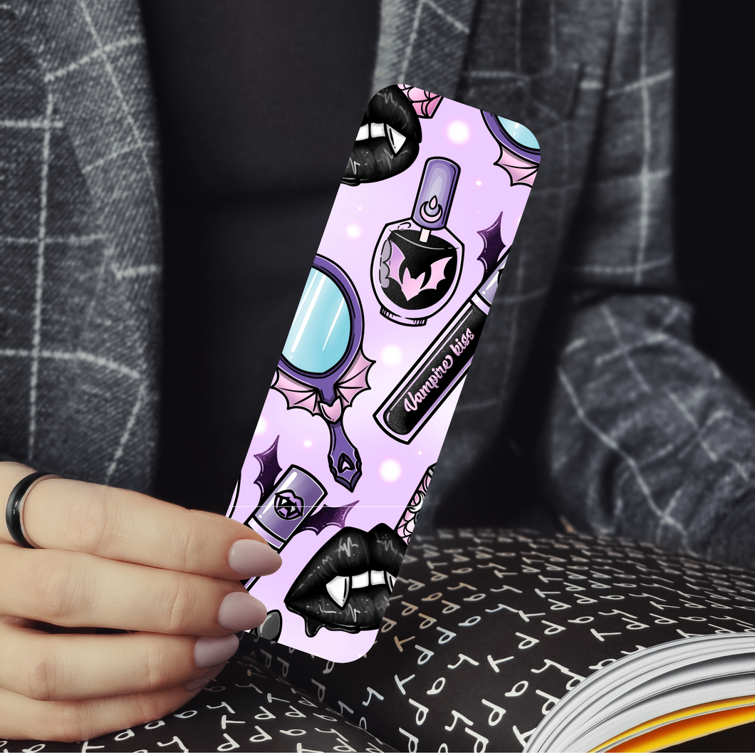 Purple Vampire Bookmark