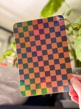 Load image into Gallery viewer, Holographic Checkered Kindle Insert
