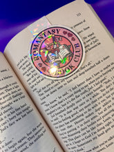 Load image into Gallery viewer, Holographic Romantasy Book Club Magnetic Bookmark
