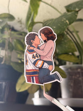 Load image into Gallery viewer, Garrett &amp; Hannah Inspired Hockey Romance Sticker
