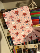 Load image into Gallery viewer, Pink and red heart kindle insert
