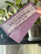 Load image into Gallery viewer, Anti Social book Club
