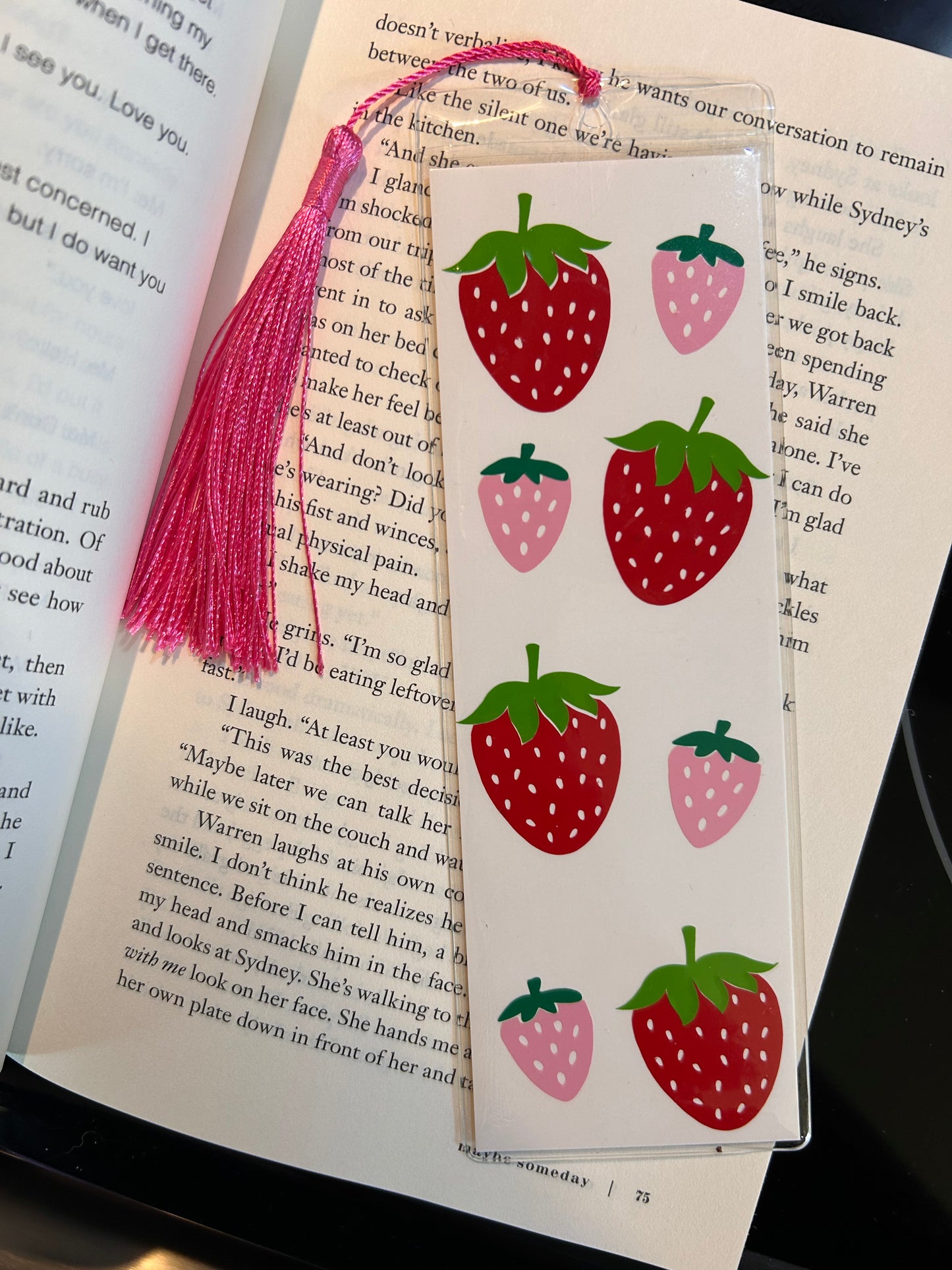 Strawberry Bookmark