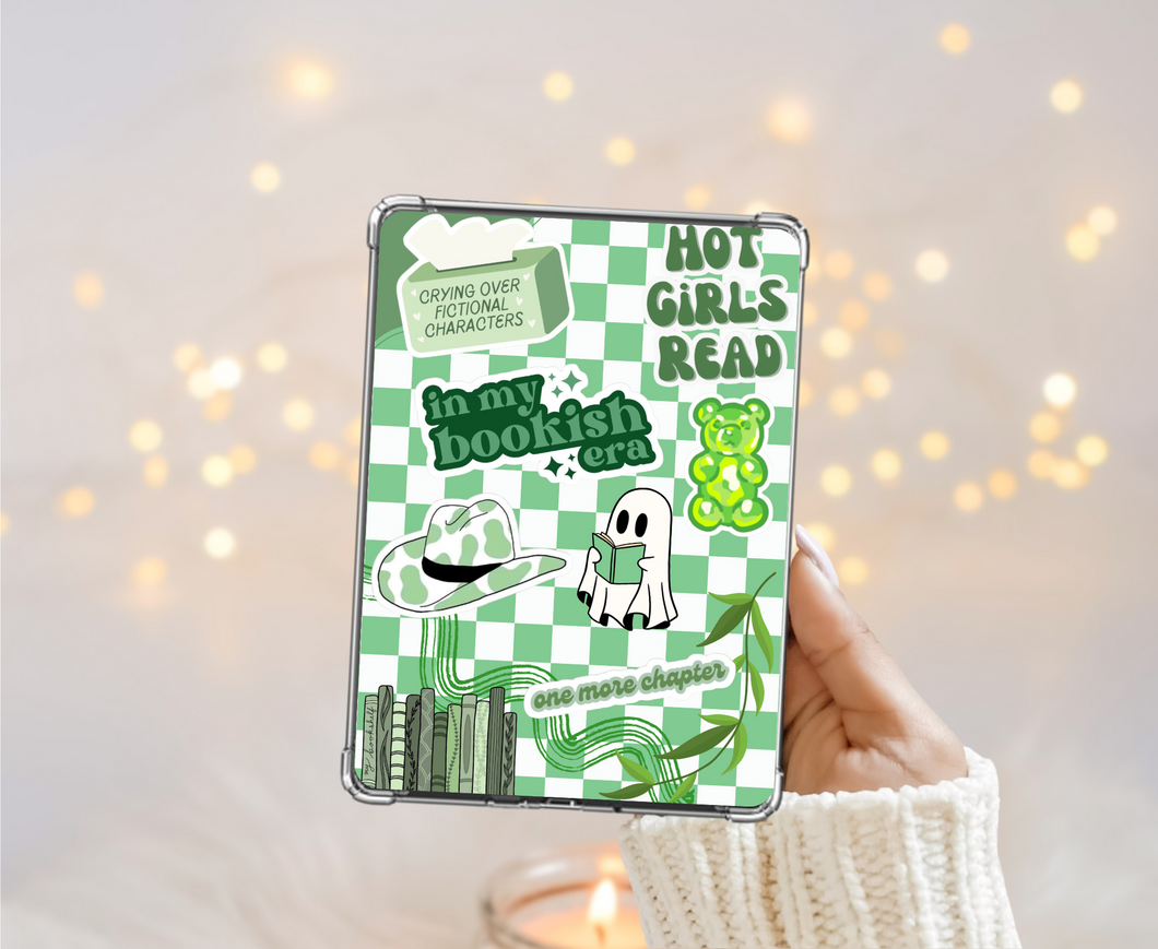 June Green Theme Subscription Kindle Insert