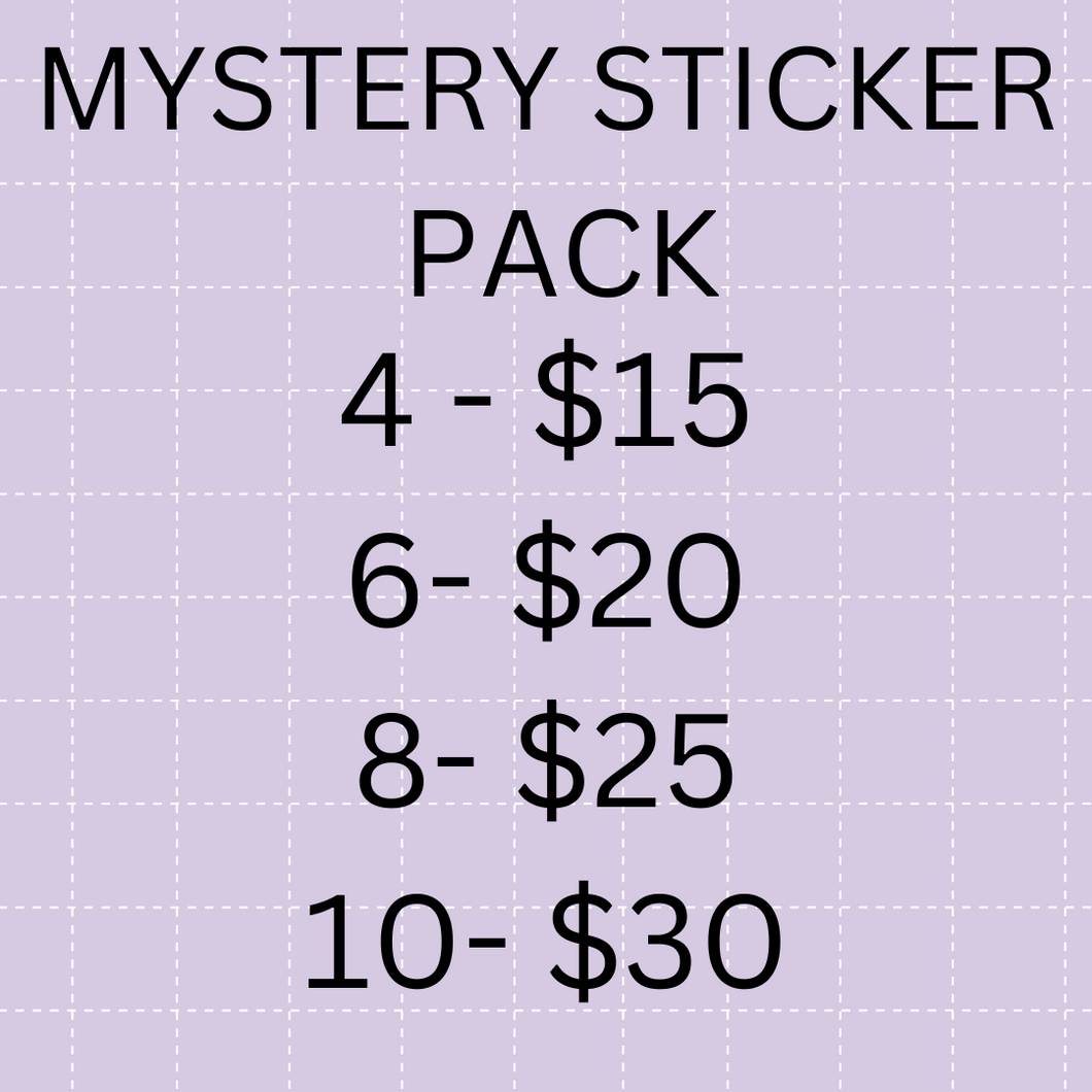Mystery Sticker Pack