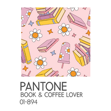 Load image into Gallery viewer, Pantone Book &amp; Coffee Lovers Sticker
