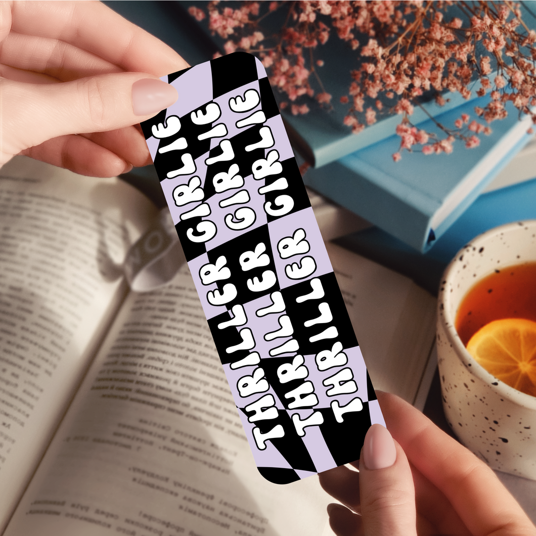 Thriller Girlie Bookmark