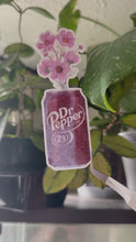 Load and play video in Gallery viewer, Floral Dr Pepper Can
