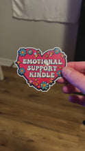 Load and play video in Gallery viewer, Emotional Support Kindle Heart Sticker
